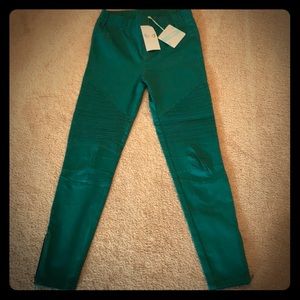 Umber Moto Pants Size Small NWT